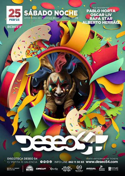 Discoteca Deseo 54 Valencia Comprar entradas